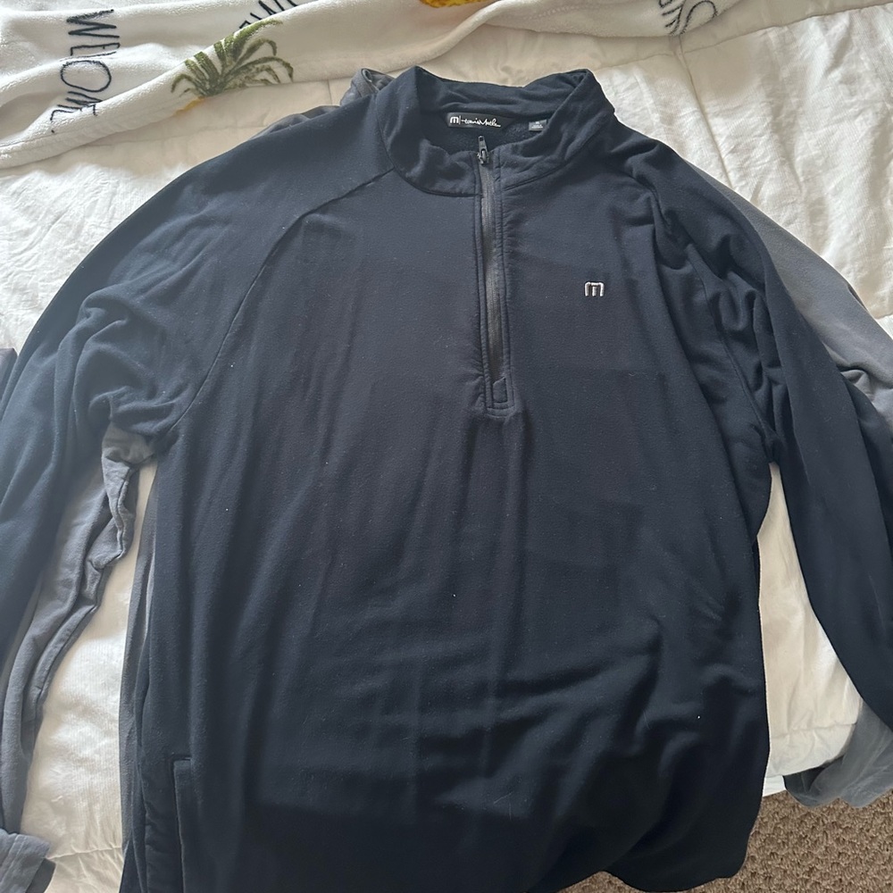 Two XL Travis Mathew Quarter Zip